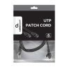 PATCH CABLE CAT6 UTP 1.5M/BLACK PP6U-1.5M/BK GEMBIRD