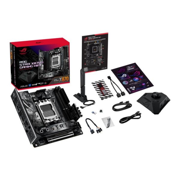 Mainboard|ASUS|AMD X870|SAM5|Mini-ITX|Memory DDR5|Memory slots 2|1xPCI-Express 4.0 ...