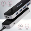 AXAGON HMC-6H4A USB 3.2 Gen 1 hub, 4x USB-A, HDMI 4k/30Hz, PD 100W