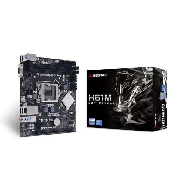 Biostar H61MHV3 motherboard Intel® H61 LGA ...