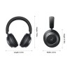 Anker Soundcore | Foldable Headphones | Space One Pro | Bluetooth | Over-ear | Microphone | Wireless | Jet Black