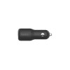 BELKIN BOOST CHARGE  42w - 30w USB-C PD PPS + 12w USB-A Car Charger, Black | Belkin