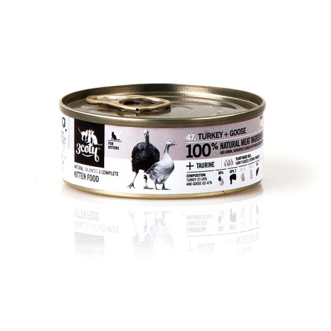 3Coty TURKEY + GOOSE for Kittens 80g