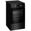 BEKO Cooker | FSM59305BDT | Hob type Induction | Oven type Electric | Black | Width 50 cm | Grilling | Depth 60 cm | 60 L