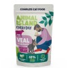 ANIMAL ISLAND Everyday Veal and poultry with liver - wet cat food - 4 x 85g