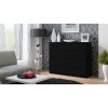 Topeshop M8 120 CZERŃ chest of drawers