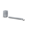 Sharp HT-SBW53121(SL) Q 3.1.2 Dolby Atmos/ DTS:X Soundbar with Wireless Subwoofer, Silver | Sharp