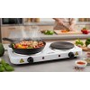 Esperanza EKH014W Electric cooker 2 zones White