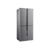 Gorenje Refrigerator | NRM8182MX | Energy efficiency class E | Free standing | Side by side | Height 181.6 cm | No Frost system | Fridge net capacity 278 L | Freezer net capacity 149 L | Display | 42 dB | Grey