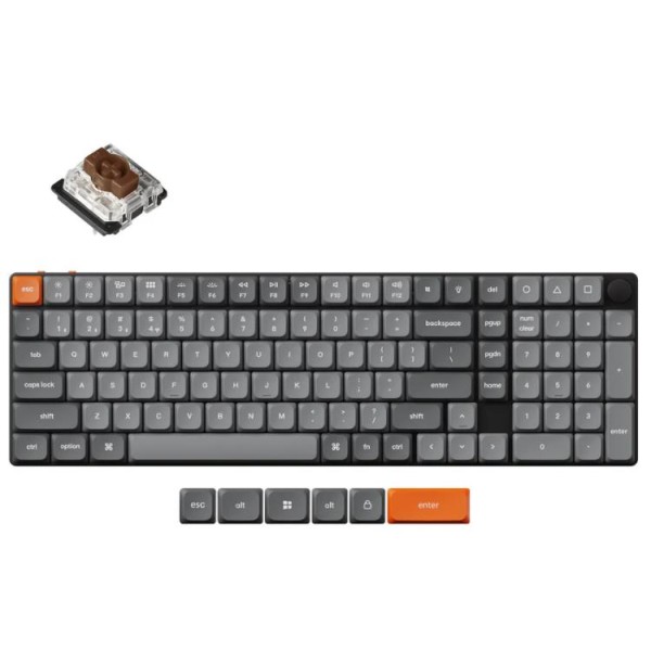 KEYBOARD WRL K17 MAX RGB/BLACK K17M-H3 ...