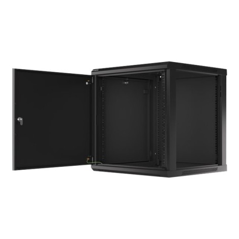 LANBERG Wall mount 19i 12U 600x600 black