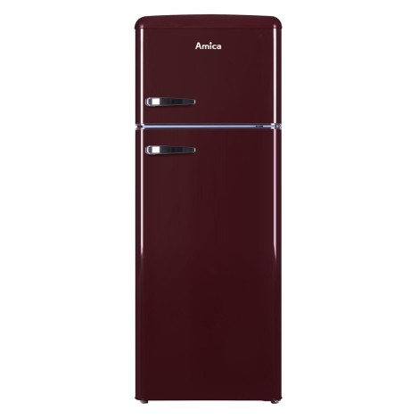 Amica KGC 15631 R fridge-freezer Freestanding 208 L E Bordeaux