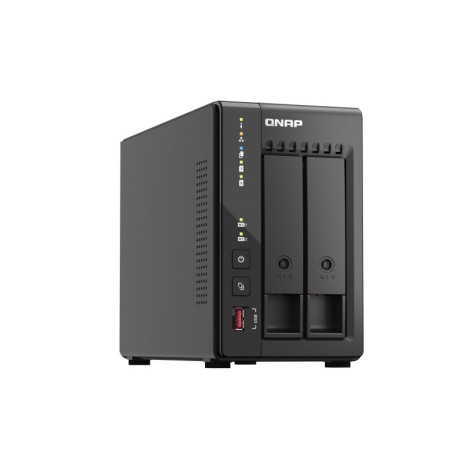 QNAP | 2-Bay desktop NAS | TS-253E-8G | Intel Celeron | J6412 4-core | Processor frequency 2.6 GHz | 8 GB