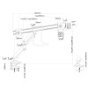 MONITOR ACC DESK MOUNT 10-32