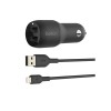 Belkin | Dual USB-A Car Charger 24W + USB-A to Lightning Cable | BOOST CHARGE