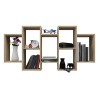 Wall-hung bookcase Bilbao 7.0 Wall Shelves Sonoma Oak