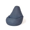 Sako bag pouffe Pear grey XXL 140 x 100 cm