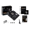 Asus | TUF GAMING H670-PRO WIFI D4 | Processor family Intel | Processor socket  LGA1700 | DDR4 DIMM | Memory slots 4 | Supported hard disk drive interfaces SATA, M.2 | Number of SATA connectors 4 | Chipset H670 | ATX