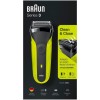 Braun | Shaver | 300s | Operating time (max) 30 min | Black/Green