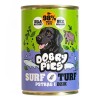 DOBRY PIES Surf & Turf Trout and wild boar - wet dog food - 400g
