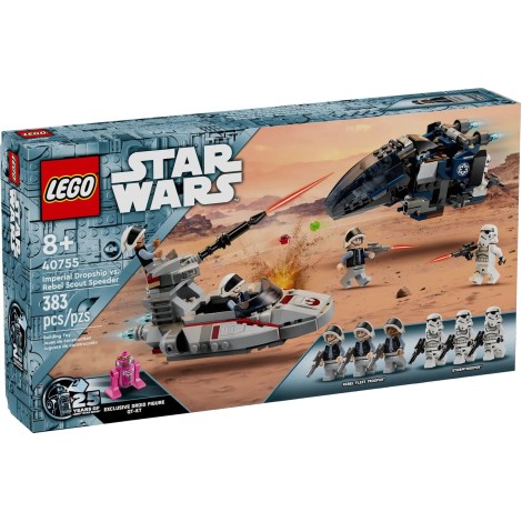 LEGO STAR WARS 40755 Imperial Dropship vs. Rebel Scout Speeder