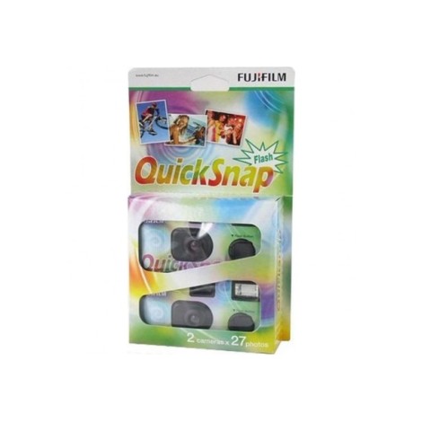 Fujifilm | 7130786 QuickSnap 400 Disposable Flash Camera (Pack of 2)