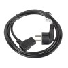 Lanberg CA-C13C-12CC-0018-BK power cable Black 2 m C13 coupler CEE7/7