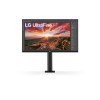 LG UltraFine Ergo LED display 68.6 cm (27") 3840 x 2160 pixels 4K Ultra HD Black