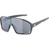 Okulary ALPINA BONFIRE kolor MIDNIGHT-GREY MATT szkło BLACK MIRROR Cat.3 FOGSTOP