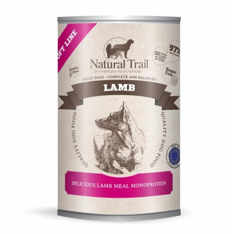 NATURAL TRAIL Lamb Soft Line - wet dog food - 400g