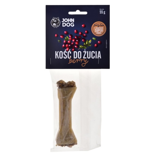 JOHN DOG Chewing bone Berry with ...