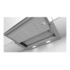 Bosch | Hood Serie 4 | DFL064A52 | Telescopic | Energy efficiency class A | Width 60 cm | 270 m³/h | Push Buttons | LED | Silver