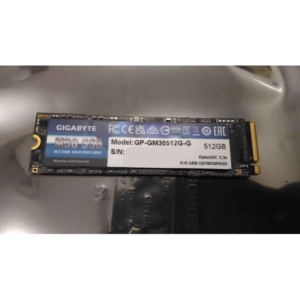SALE OUT. GIGABYTE SSD 512GB M.2 ...