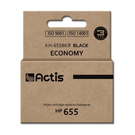 Actis KH-655BKR ink (replacement for HP 655 CZ109AE; Standard; 20 ml; black)