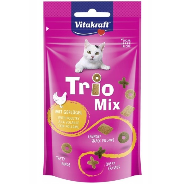 VITAKRAFT Trio Mix Poultry - cat ...