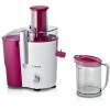 Bosch MES25C0 juice maker Centrifugal juicer 700 W Cherry (fruit), Transparent, White