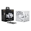 CASE FAN 120MM PURE WINGS 3/PWM WHT 3-PACK BL136 BE QUIET