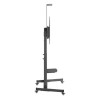 GEMBIRD TV floor stand with caster wheel