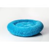 GO GIFT Shaggy blue XL - pet bed - 80 x 83 x 10 cm