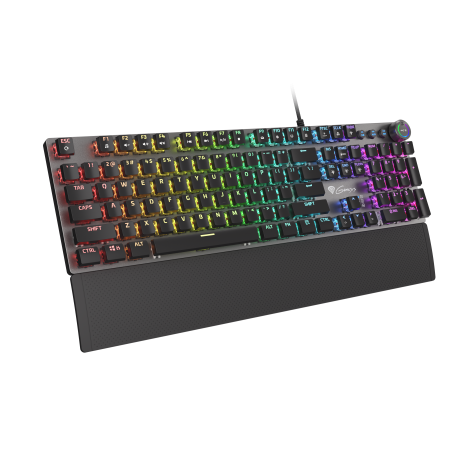 Genesis | THOR 400 RGB | Black/Slate | Gaming keyboard | Wired | RGB LED light | US | 1.6 m