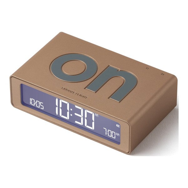 Lexon Flip Mini Dual-Sided Alarm Clock ...