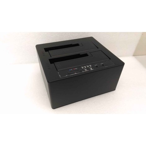 Raidsonic Icy Box | IB-121CL-C31 CloneStation for 2x HDD/SSD with USB 3.1 (Gen 2) Type-C | USED, REFURBISHED, WITHOUT ORIGINAL PACKAGING AND MANUALS