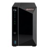 NAS Asustor AS3302T v2; Tower; 2x (3.5" SATA HDD/ 2.5" SSD); Realtek RTD1619B, 2GB DDR4, 1x 2.5GbE, 3x USB 3.2