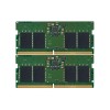 Kingston | 16 Kit (8GBx2) GB | DDR5 | 5200 MHz | Notebook | Registered No | ECC No