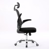 Topeshop FOTEL DORY CZERŃ office/computer chair Padded seat Mesh backrest