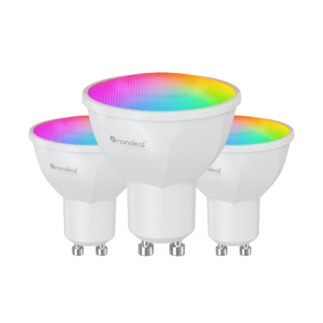 Essentials Smart GU10 Bulb Matter 5W 400Lm RGBCW, 3pcs pack | GU10 | 5 W | RGBCW | Bluetooth, Thread