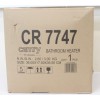 SALE OUT. Camry CR 7747 Bathroom heater, White | Camry | CR 7747 | Bathroom heater | 2000 W | Number of power levels 2 | White | DAMAGED PACKAGING | IPX 2