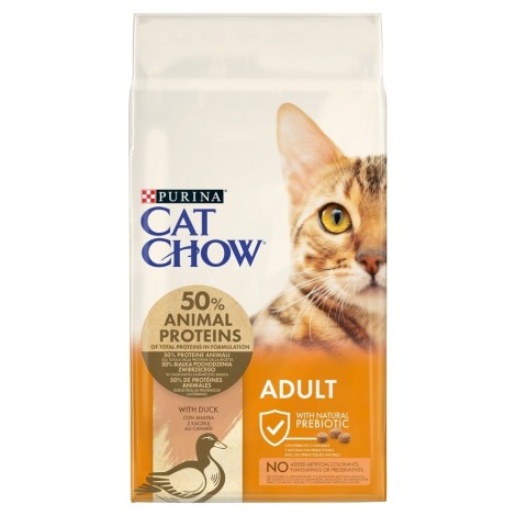 PURINA Cat Chow Adult Duck - dry cat food - 15 kg