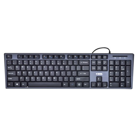 iBox IKMS606 keyboard Mouse included Home USB QWERTY UK English Black