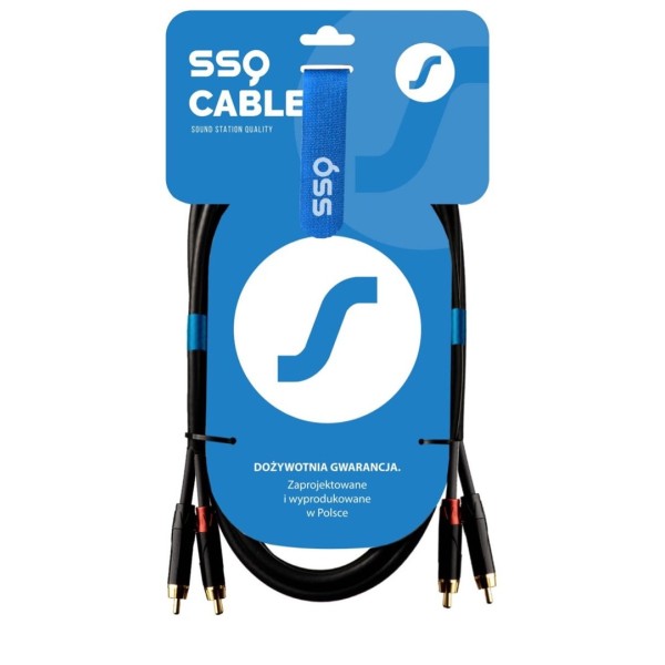 SSQ RCARCA2 SS-1432 Cable 2x RCA ...